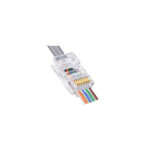 Φις Δικτύου RJ45 CAT5e Ανοιχτού Τύπου Διάφανο