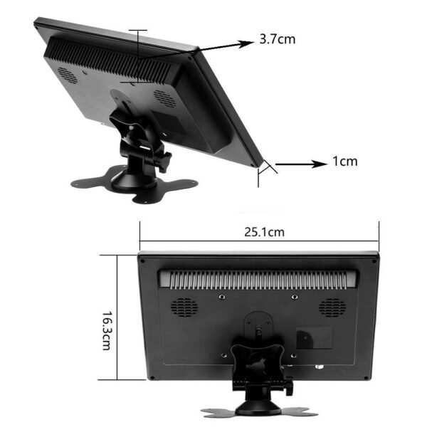 SECURITY MONITOR 10'' ανάλυση 1024 x 600 - Image 3