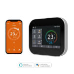 Έξυπνος Θερμοστάτης Χώρου WiFi Touch Screen MC6 Μαύρος