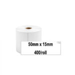 Αυτοκόλλητη θερμική ετικέτα 50x15mm Λευκή WP5015-400
