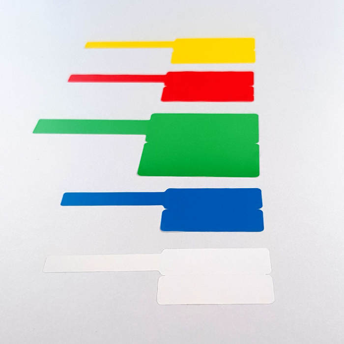 Ετικέτα F-TYPE για καλώδια 25x30mm+40mm κόκκινη WF2530-40-100RD - Image 3