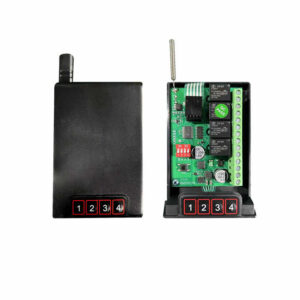 ΑΣΥΡΜΑΤΟΣ ΔΕΚΤΗΣ 4 ΚΑΝΑΛΙΩΝ 12V-24V AC/DC