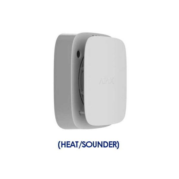 AJAX EN54 FIREPROTECT (HEAT/SOUNDER) WHITE