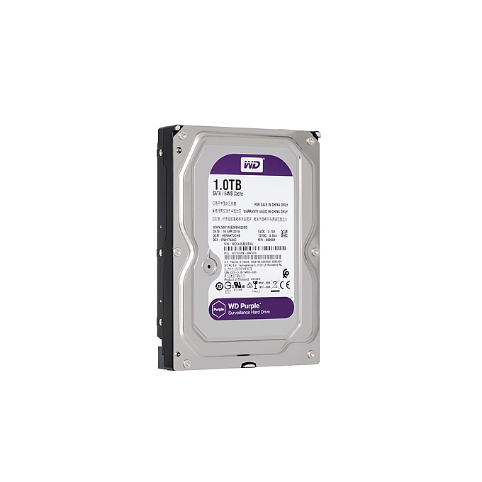 1TB ΣΚΛΗΡΟΣ ΔΙΣΚΟΣ WD PURPLE WESTERN DIGITAL HDD