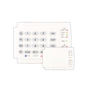 K10H Πληκτρολόγιο οριζόντιο 10 ζωνών με LED